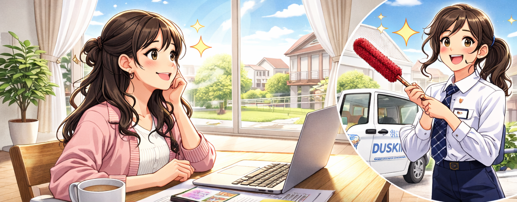 ダスキン羽鳥支店　配送スタッフ募集